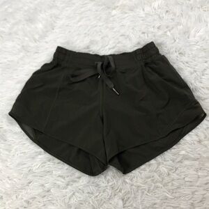 Lululemon Hotty Hot Short (Long) Military Green